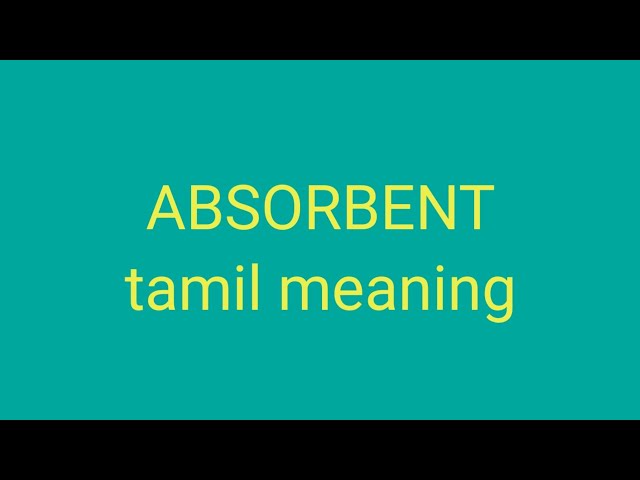 abhorrent meaning in tamil