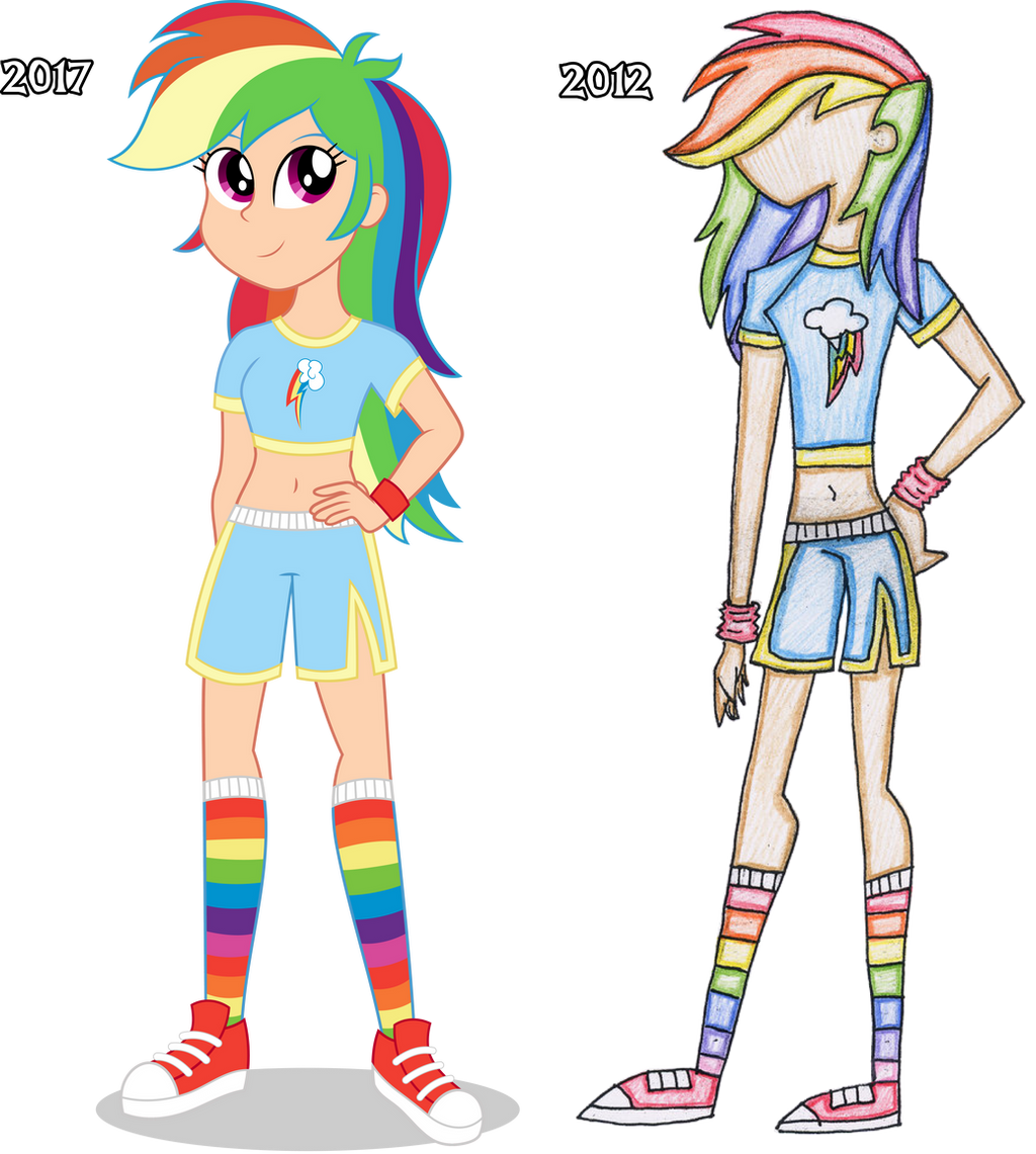 rainbow dash human