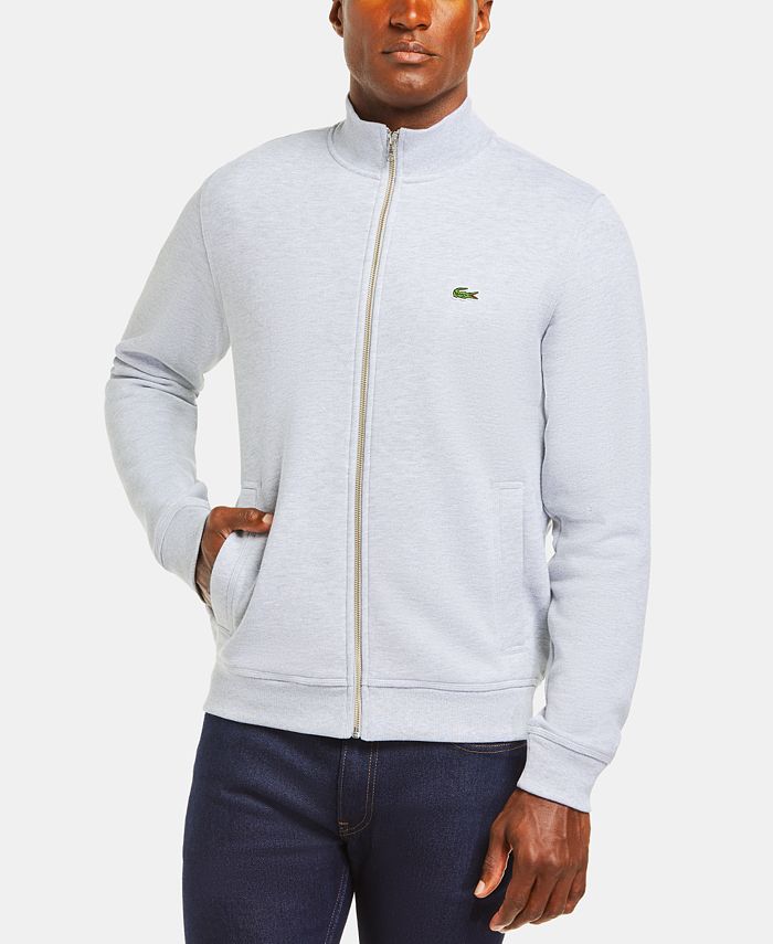 lacoste full zip sweater