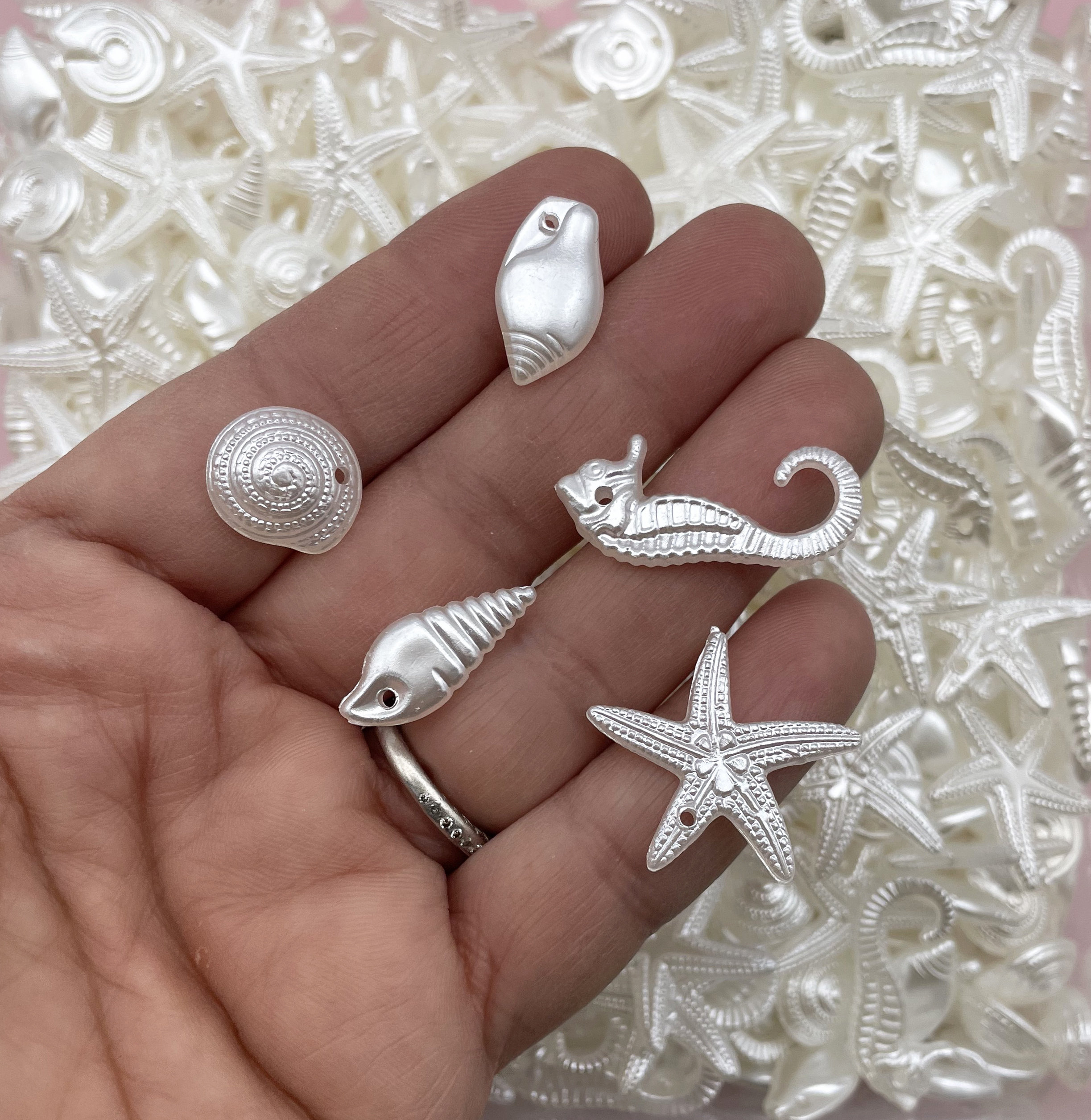 seashell beads