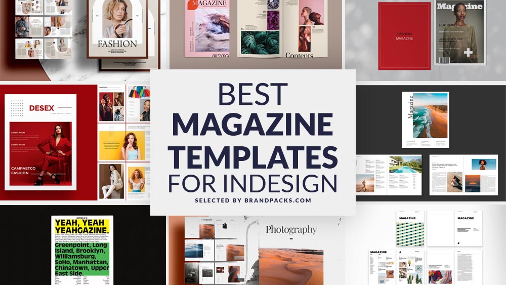 indd magazine template free download