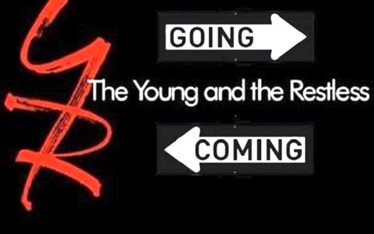 young and the restless coming and goings