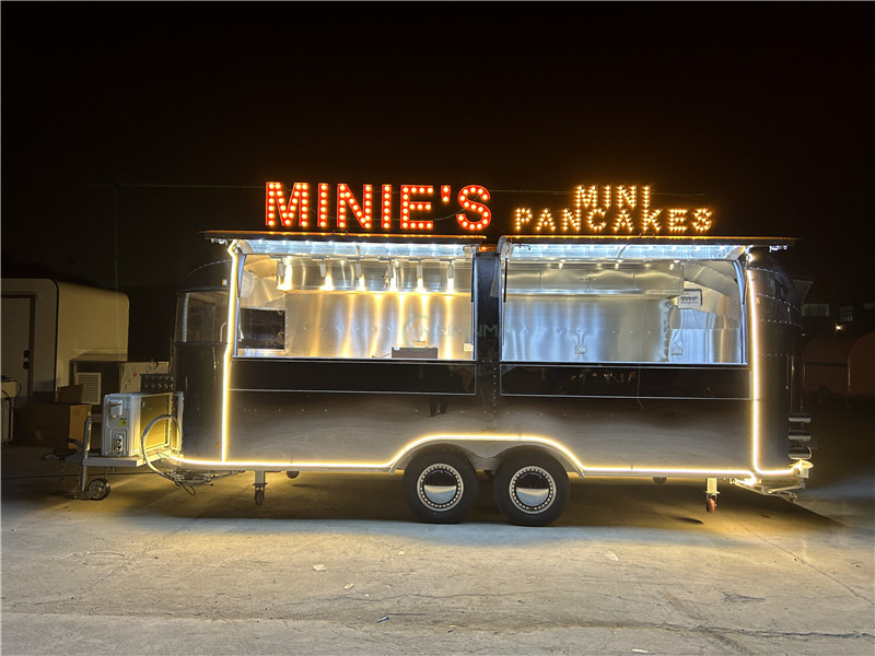 second hand food trailers sale