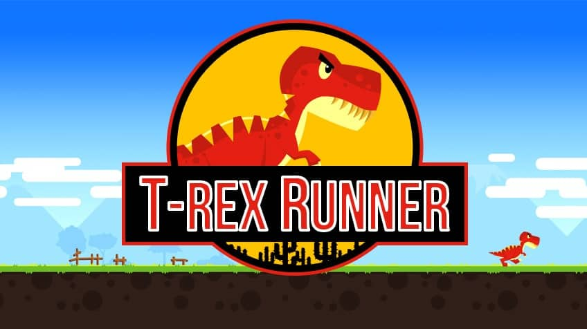 t-rex dinosaur games