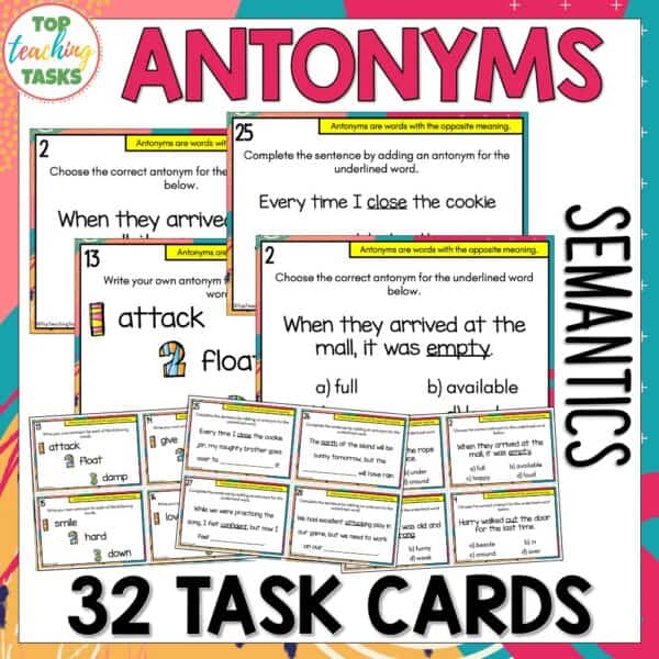 task antonym