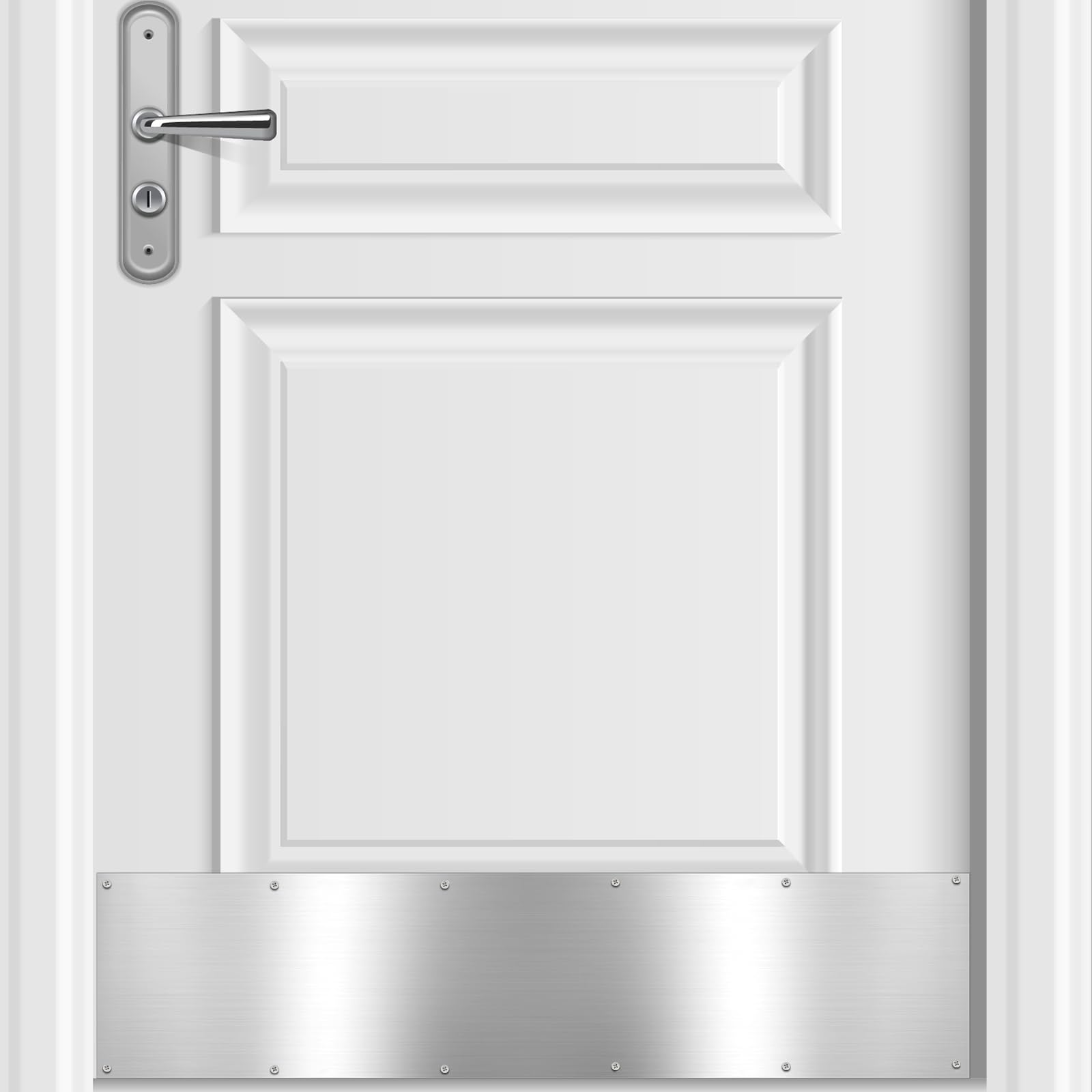 kickplate door