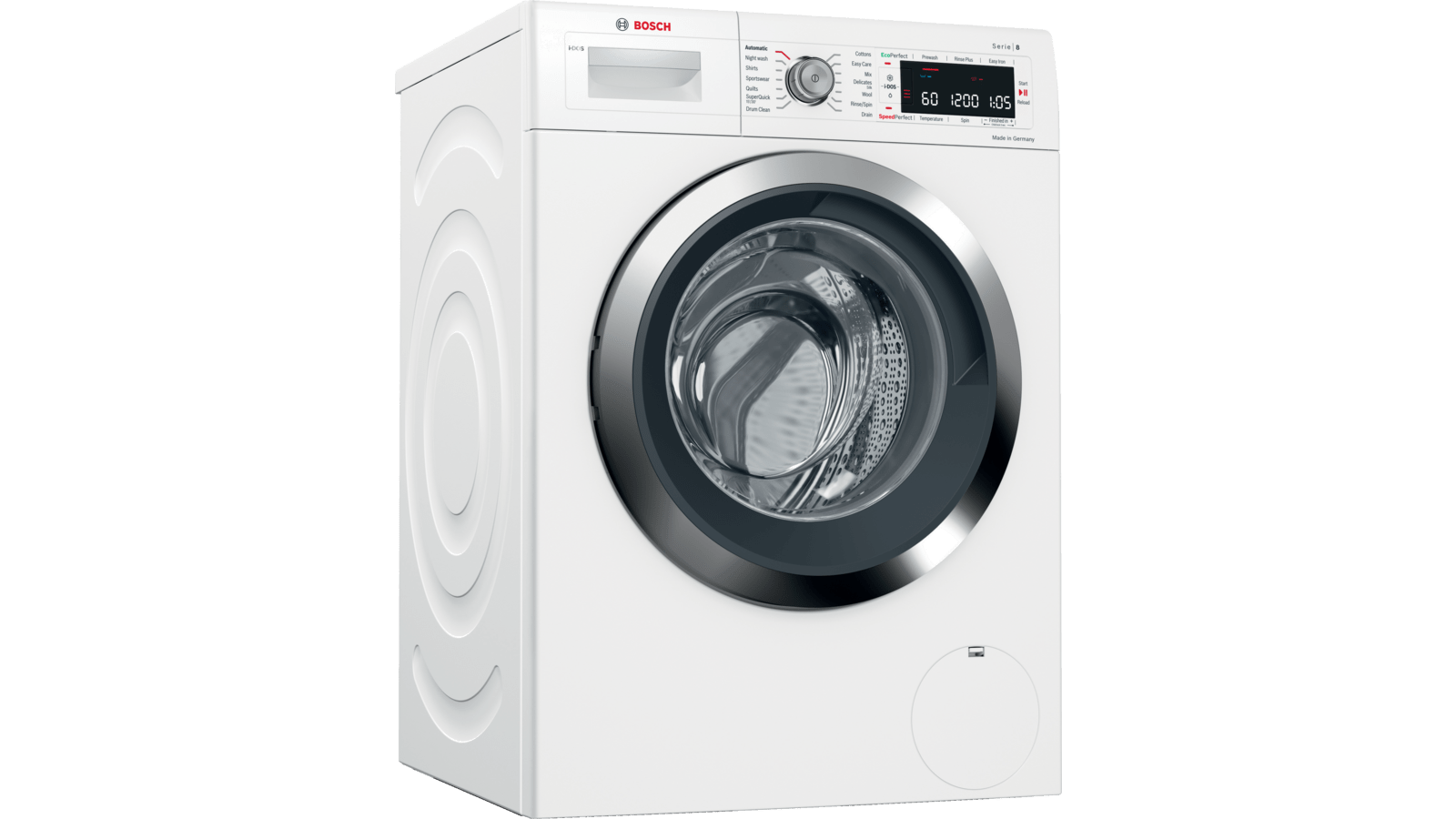 bosch series 8 8kg front load washing machine waw28460au