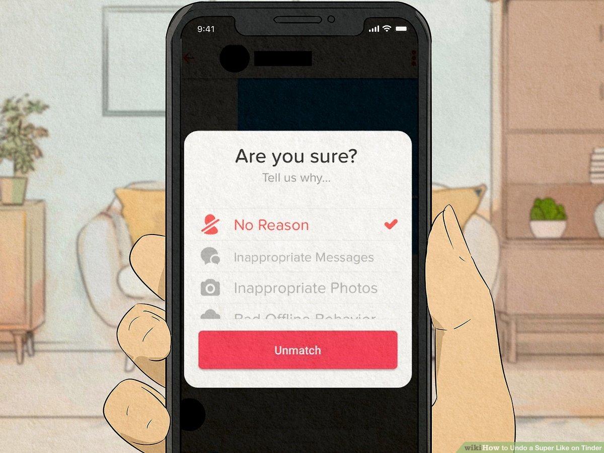 how to unlike someone on tinder