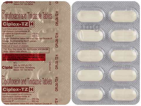 ciplox tz is antibiotic