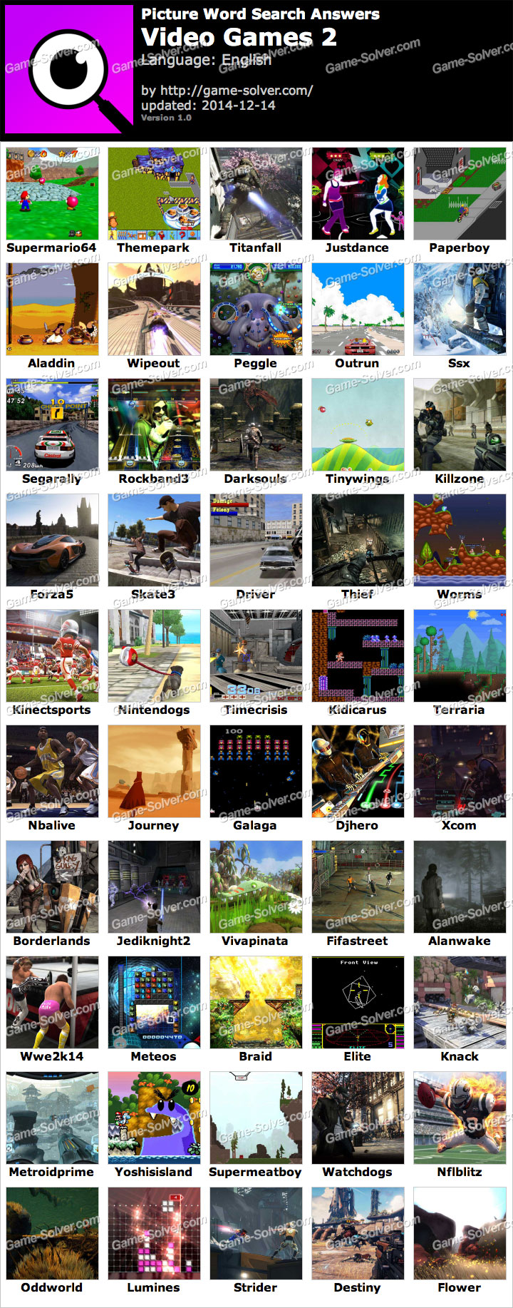 100 pics video games 2