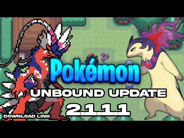 pokemon unbound gen 9