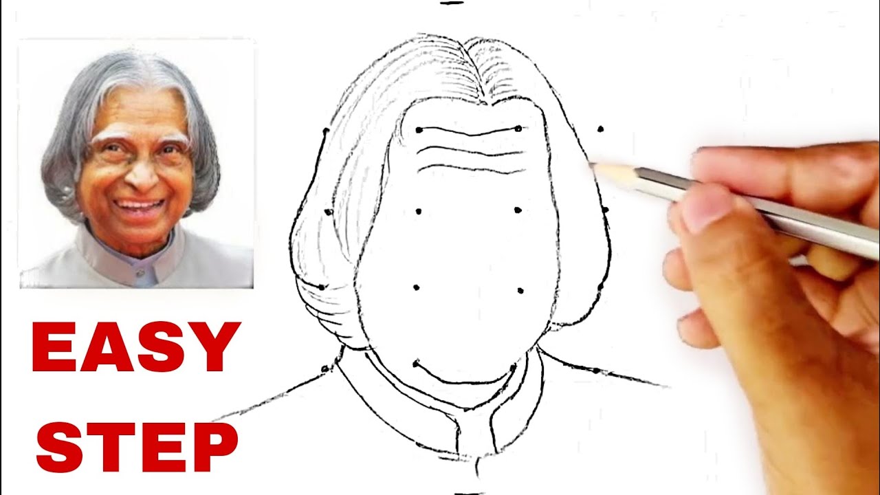 abdul kalam drawing photos