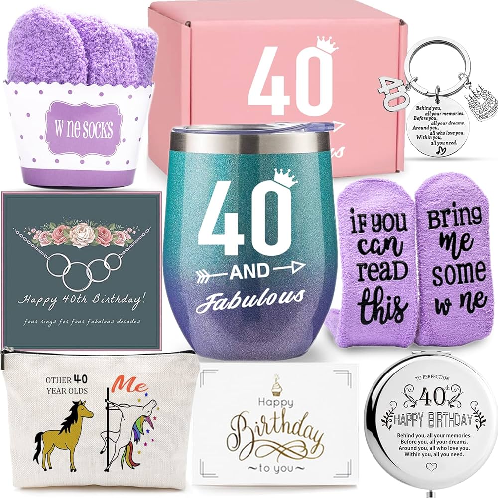 40th birthday present ideas for friend