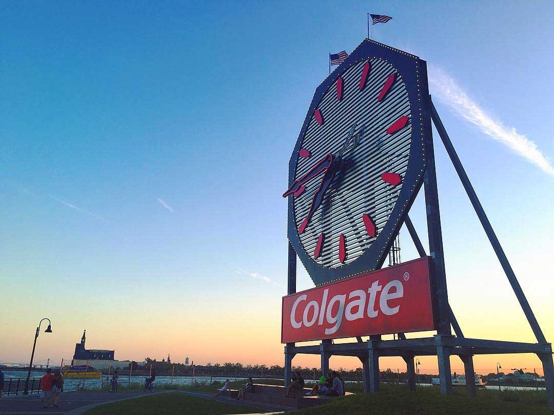 colgate clock new jersey