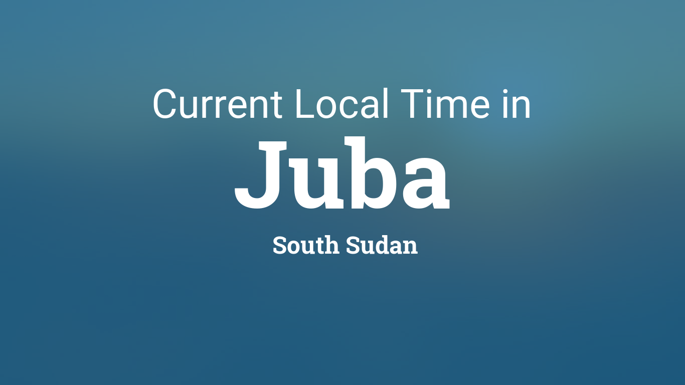 juba south sudan time