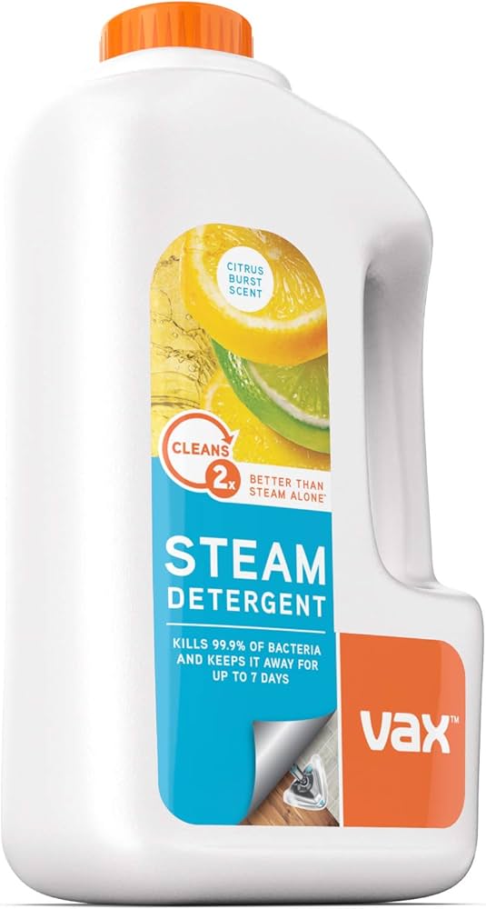 vax steam mop detergent