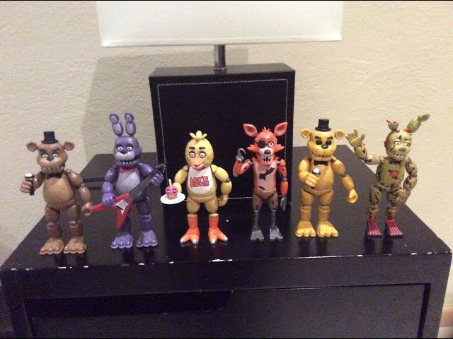 five nights at freddys figuras