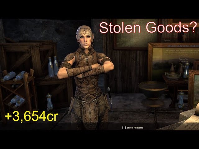 skyrim sell stolen items