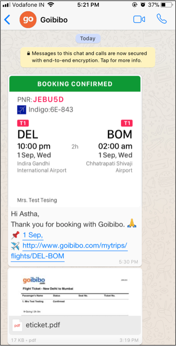goibibo flight tickets