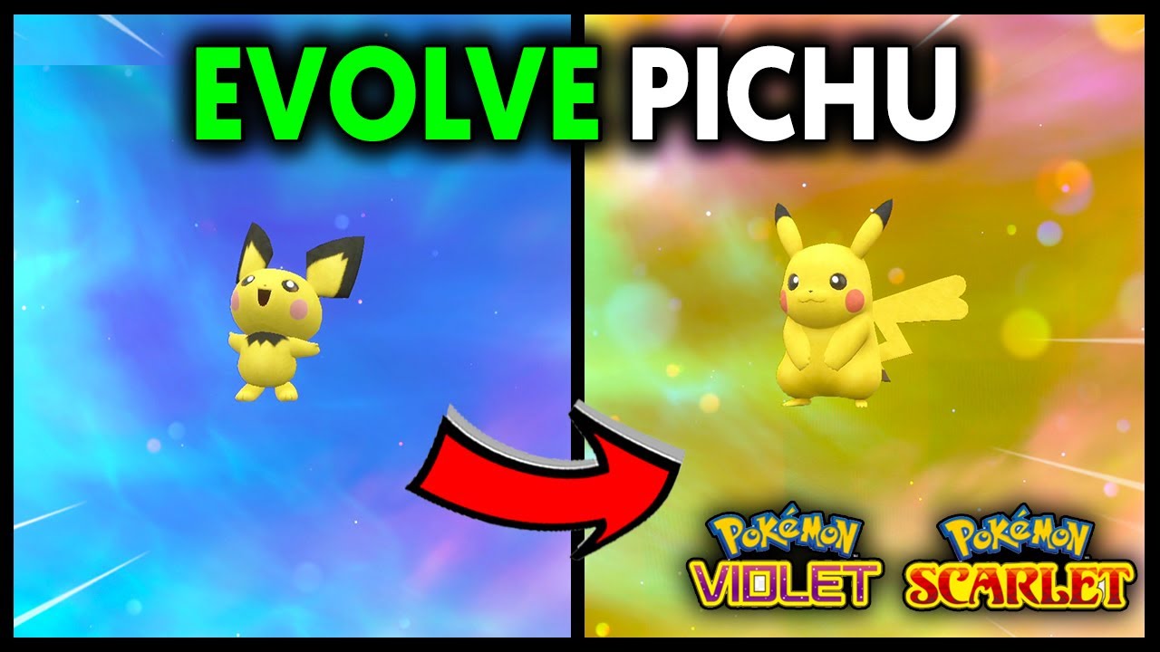 how to evolve a pichu