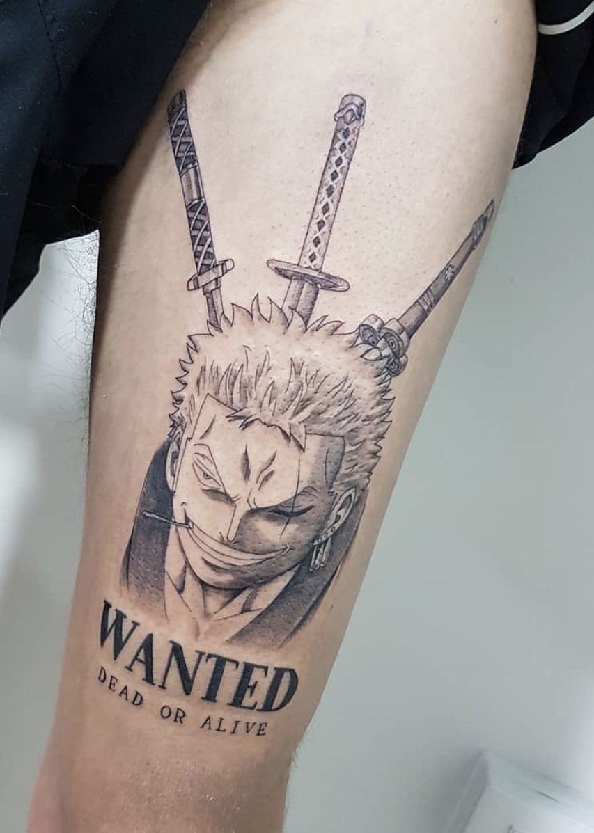 zoro tattoo design