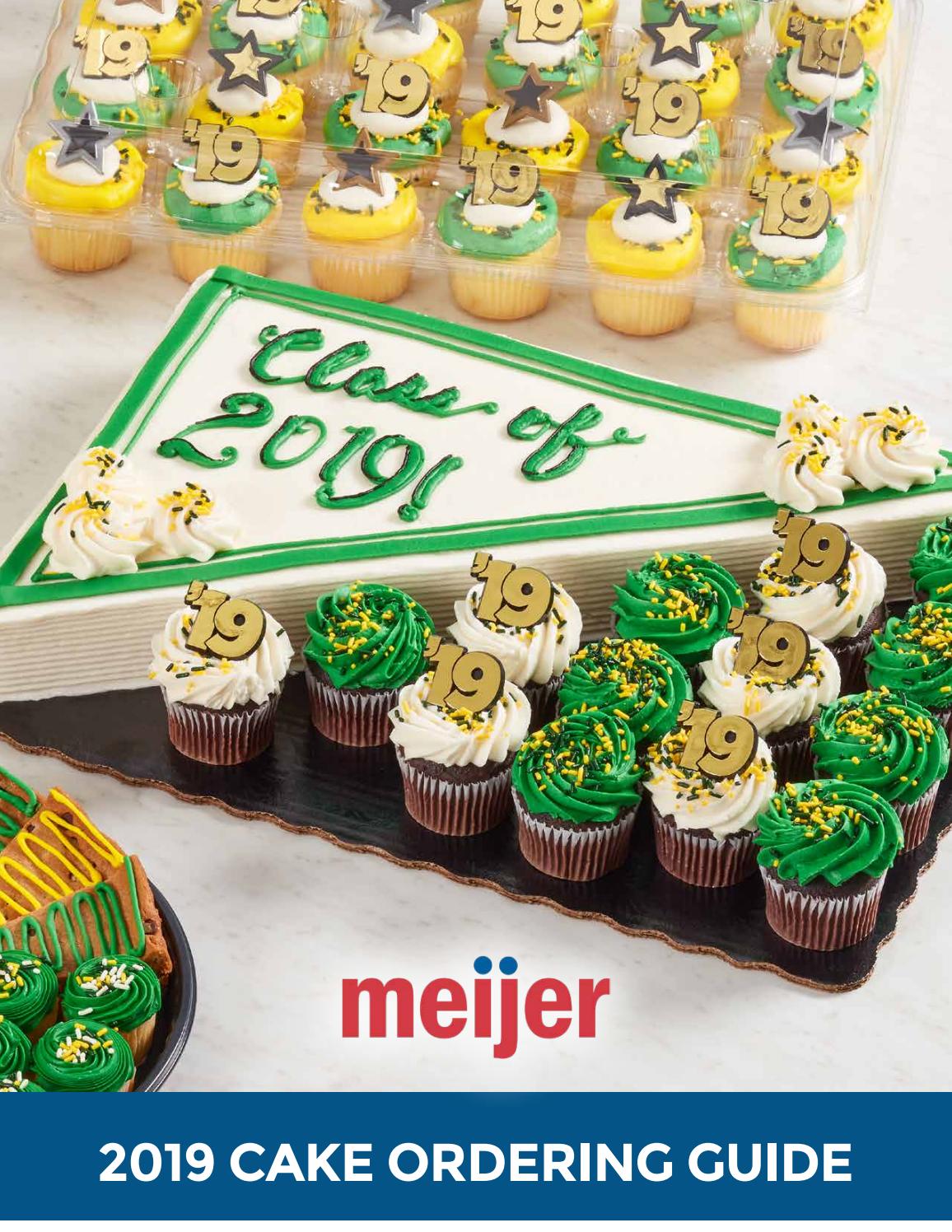 meijer custom cake catalog