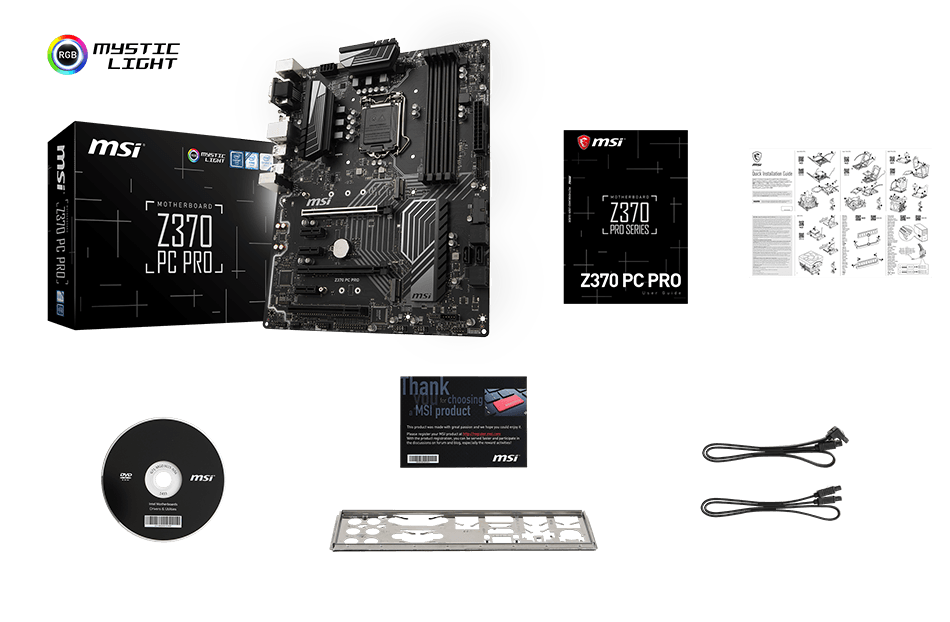 msi z370 pc pro specs