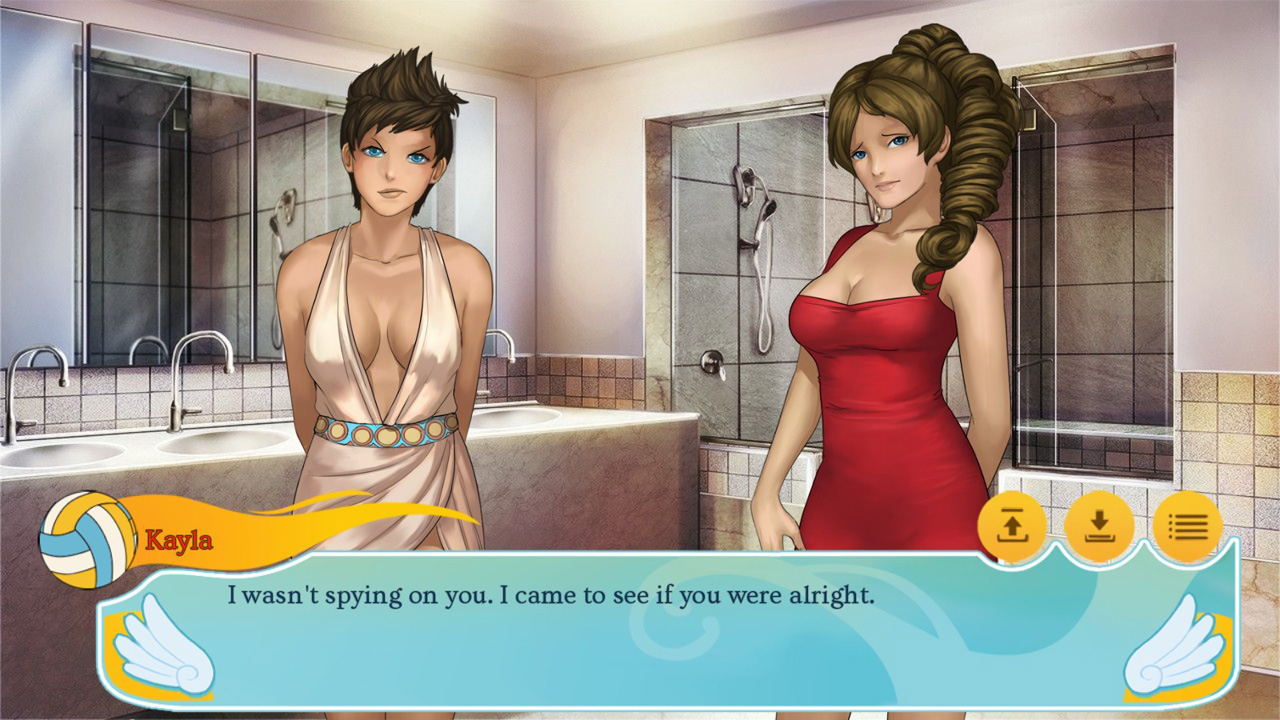 dating sim with nudity