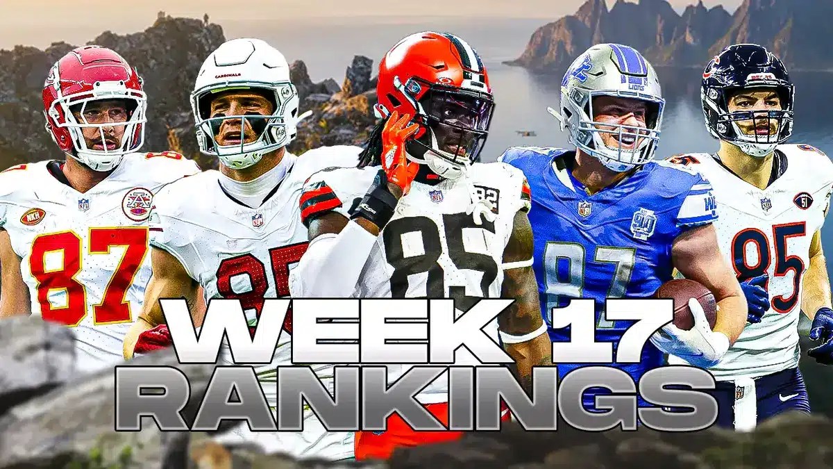 fantasy football week 17 rankings