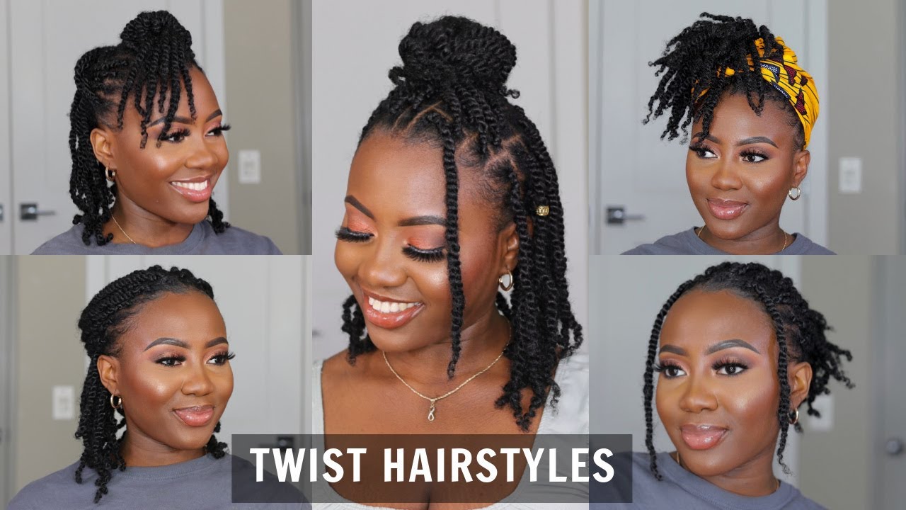 short twist hairstyles