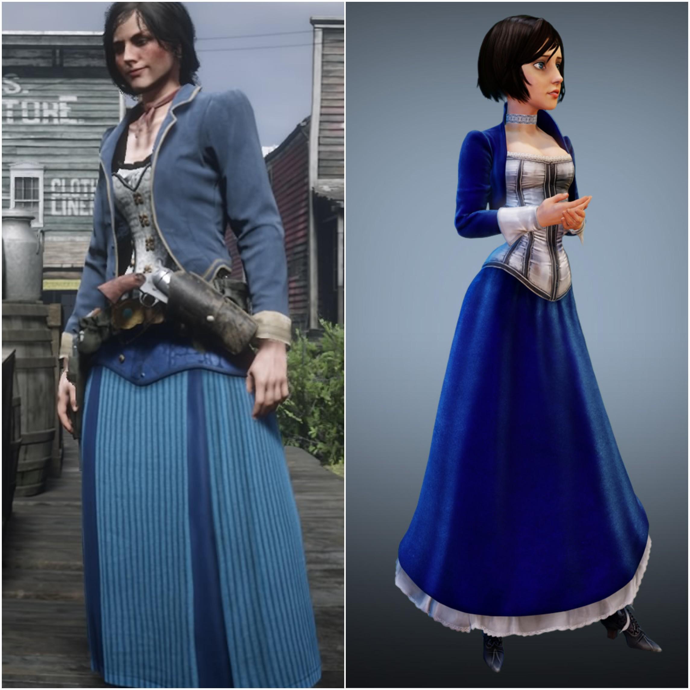 bioshock infinite elizabeth dress