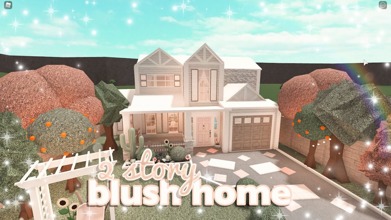 bloxburg blush house