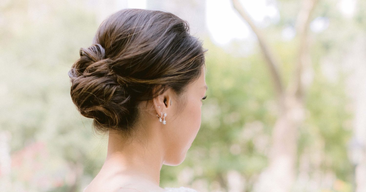 wedding hair for thin fine hair