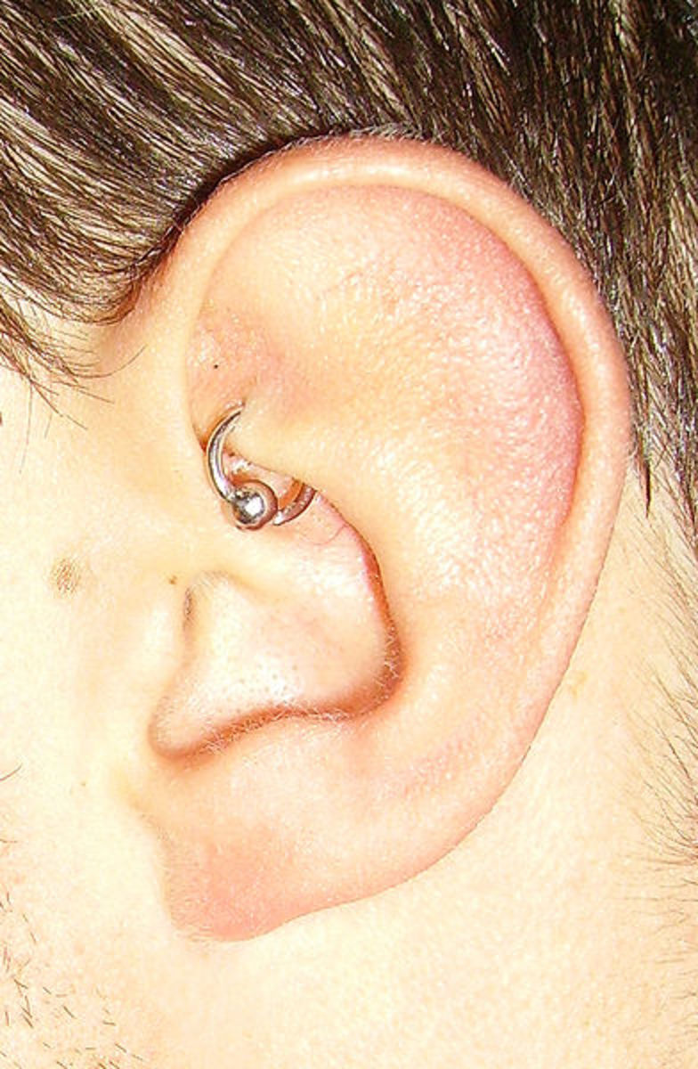 rook piercing infection