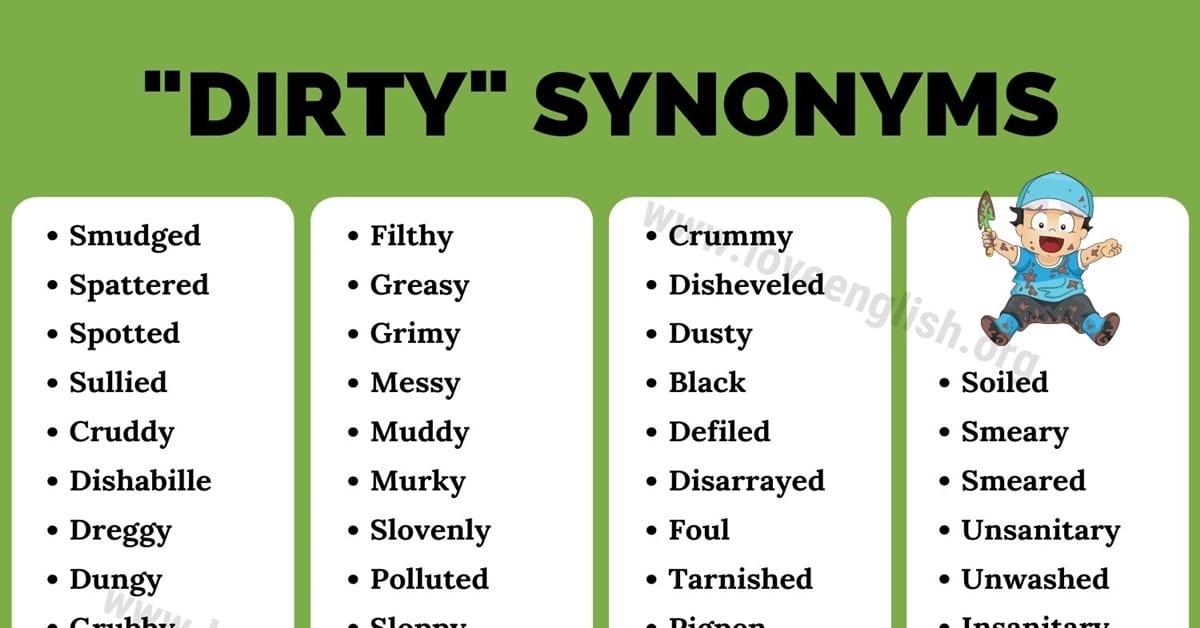 soiling synonym