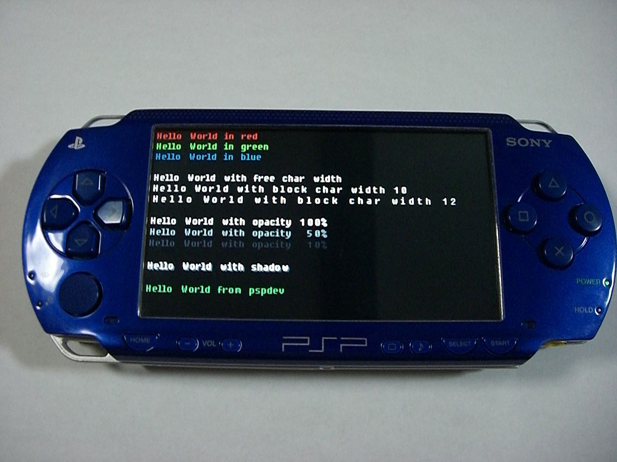 psp homebrew