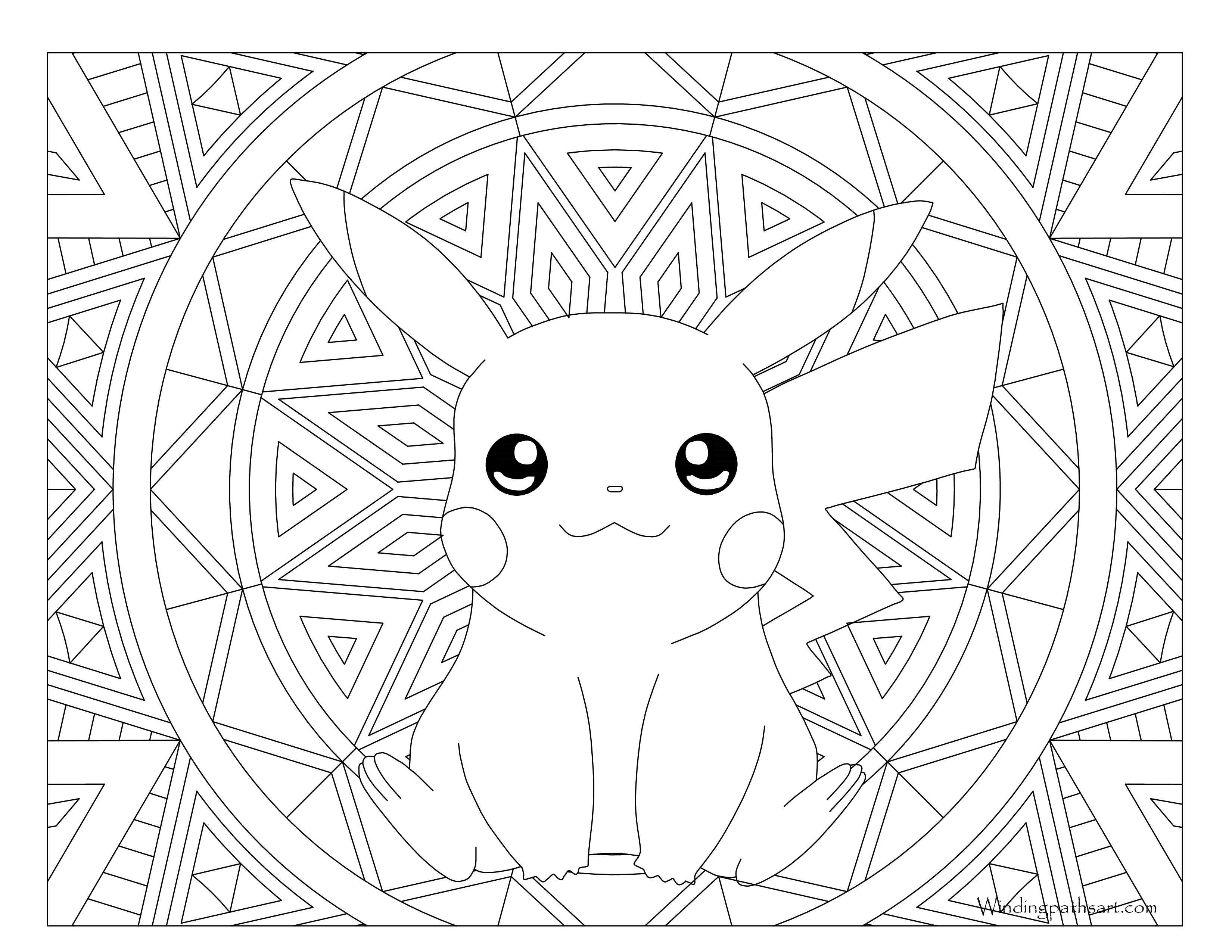 pictures of pokemon coloring pages