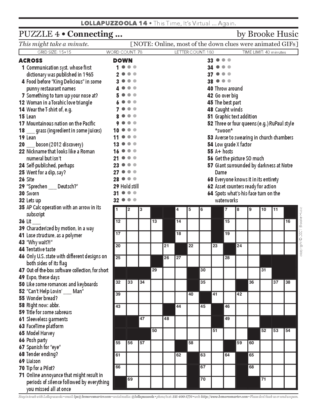 new york times puzzle