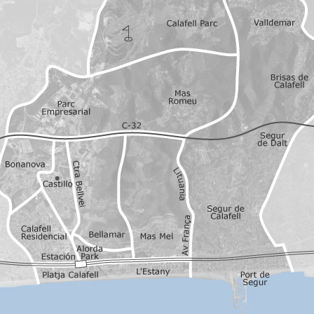 calafell maps