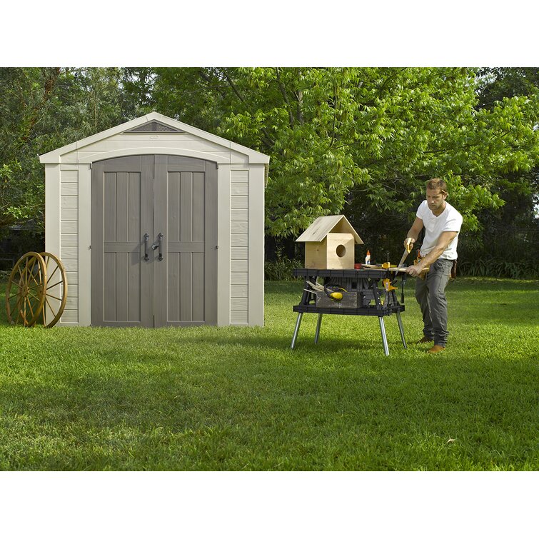 8x8 keter shed