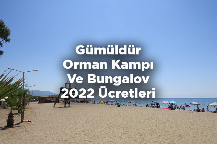 gümüldür çadır kampı fiyatları