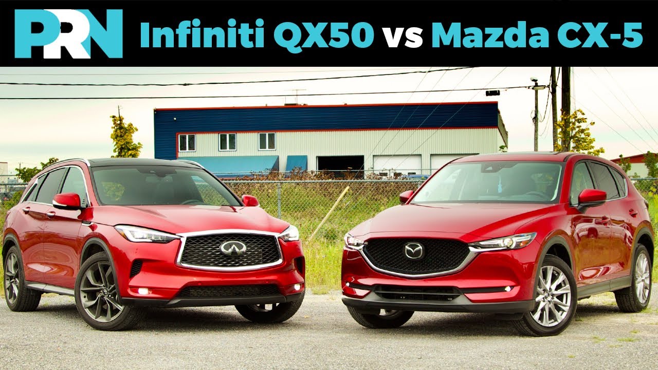 infiniti qx50 vs mazda cx 5