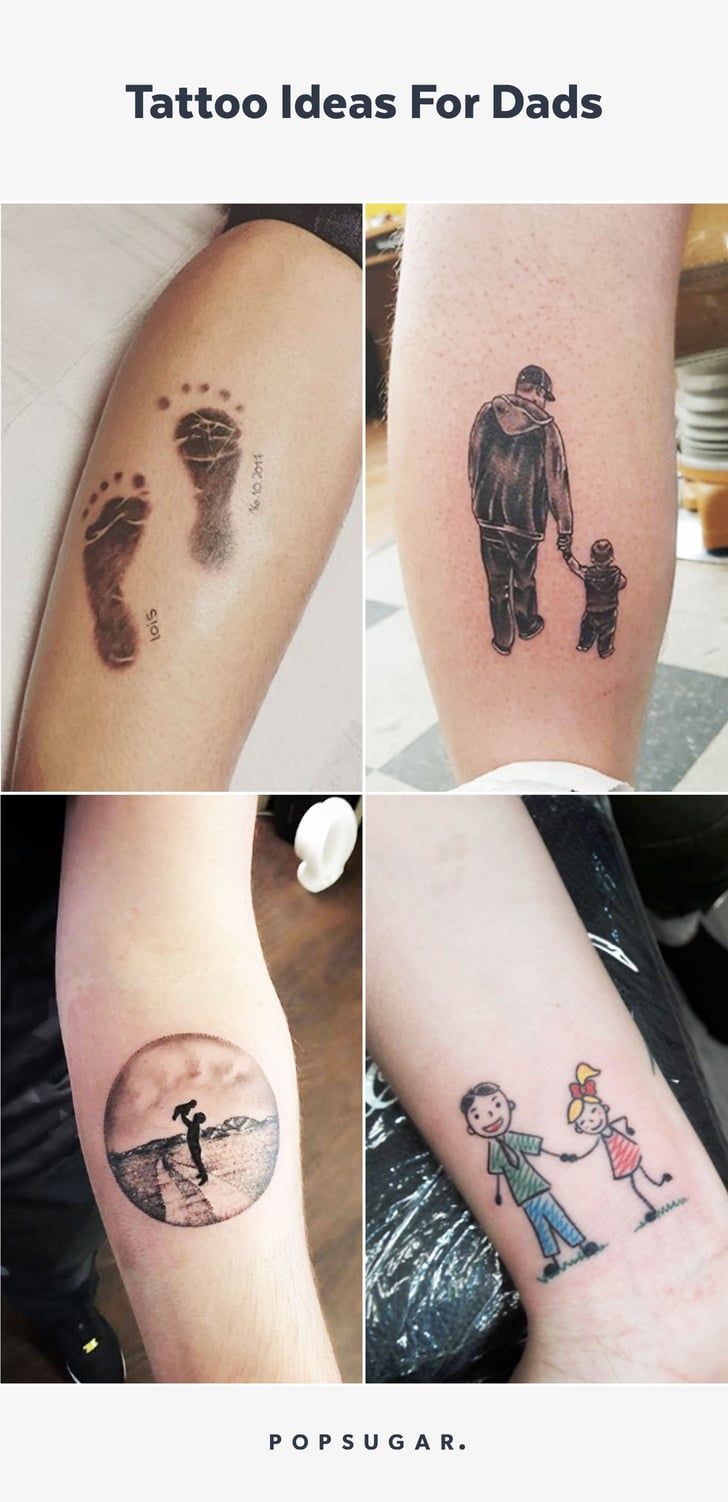 children tattoo ideas for dad