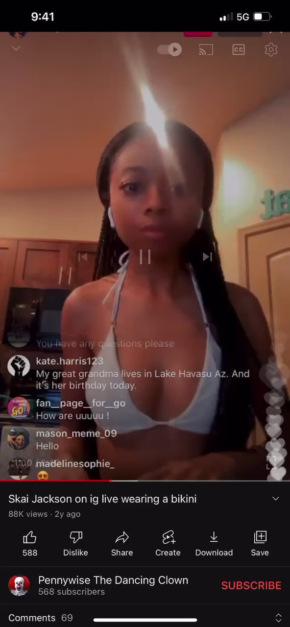 skai jackson leaked