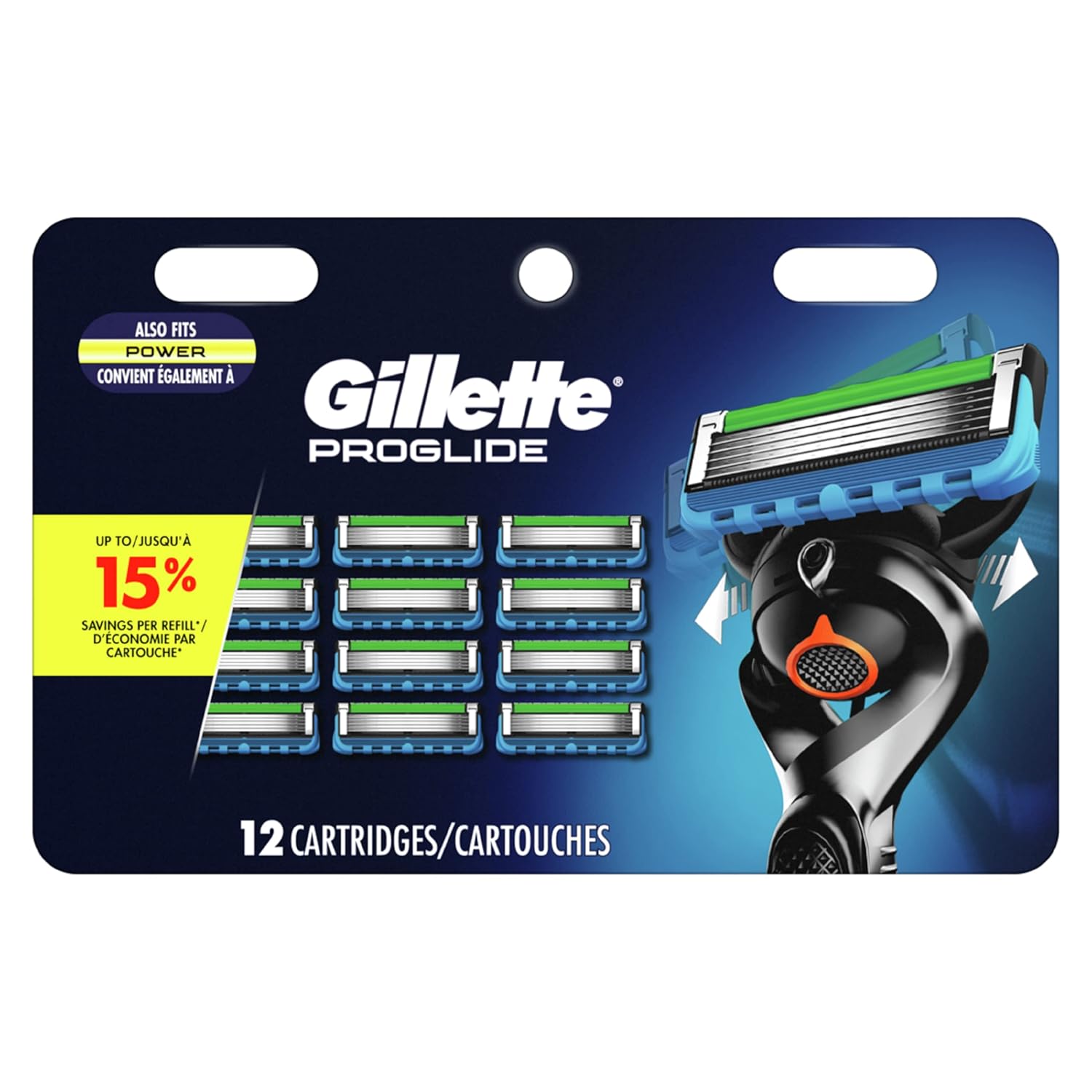 gillette proglide blades 12 pack