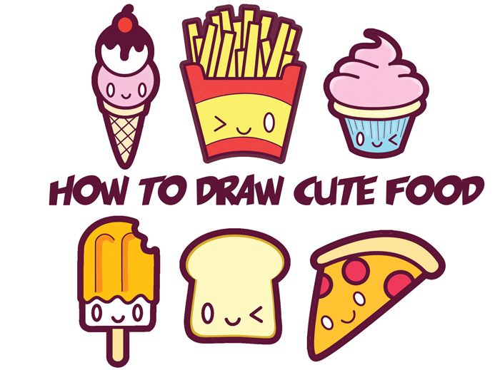 easy foods to draw