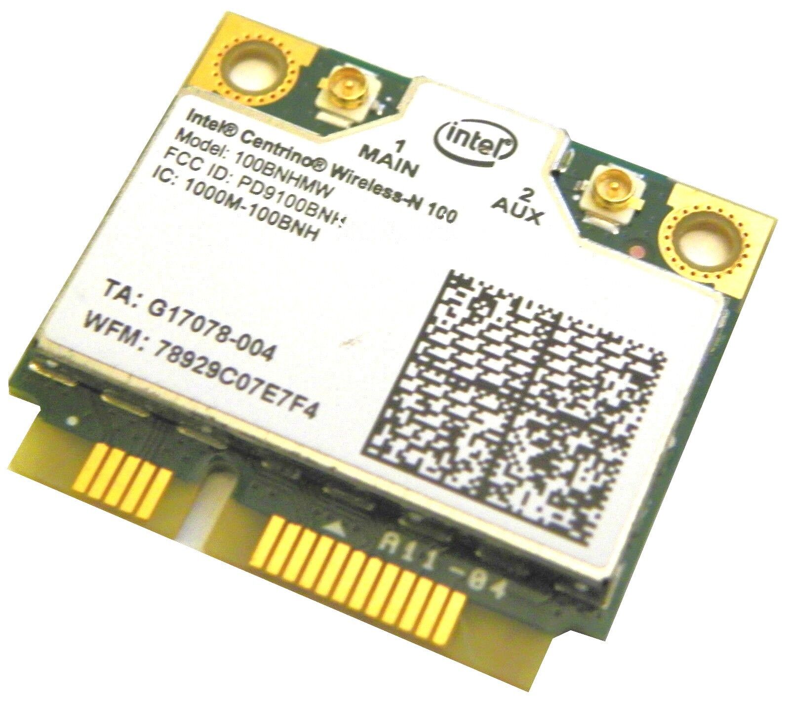 intel centrino wireless n 100