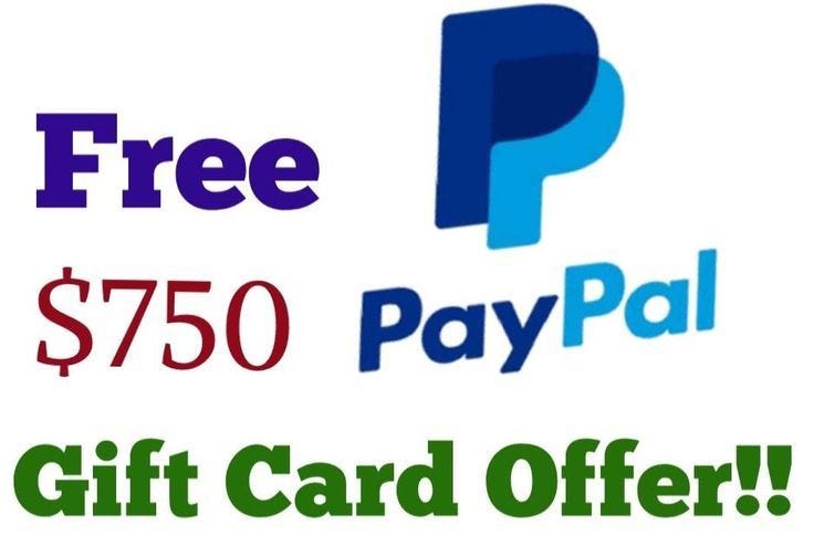 gift card for paypal