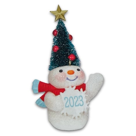 hallmark snowman christmas tree