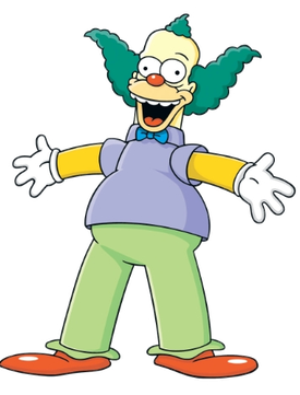 the clown from the simpsons